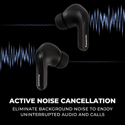 Panasonic ErgoFit True Wireless Earbuds with Noise Cancelling, in Ear Headphones with XBS Powerful Bass, Bluetooth 5.3, Charging Case - RZ-B310W - style: Earbuds with Noise Cancelling