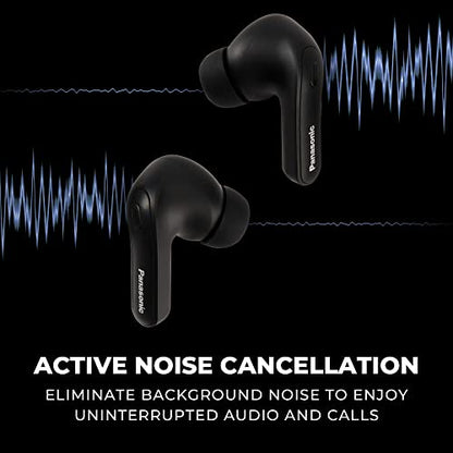 Panasonic ErgoFit True Wireless Earbuds with Noise Cancelling, in Ear Headphones with XBS Powerful Bass, Bluetooth 5.3, Charging Case - RZ-B310W - style: Earbuds with Noise Cancelling