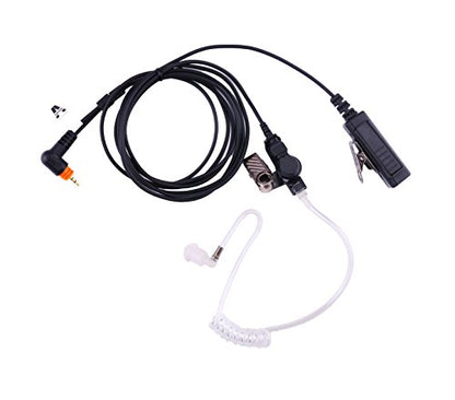 Earpiece Headset Compatible with SL300 SL7550 7580 SL4000 SL3500e SL1K SL1M Walkie Talkie 2 Way Radio,with Acoustic Tube Earpiece and Mic PTT (1 Pack) - style: 1 Pack
