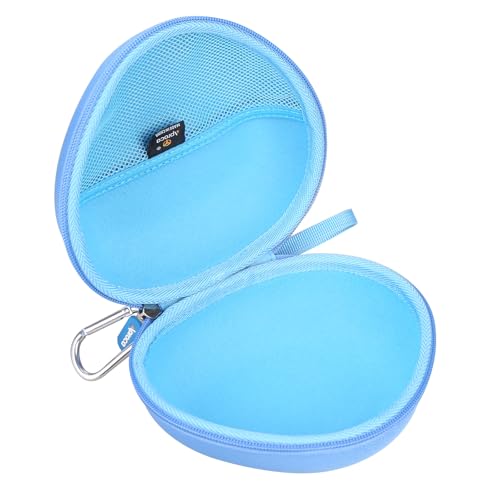 Aproca Kids Headphones Case Compatible with iClever BTH12 / HS19 / BTH26 Kids Bluetooth Headphones, Storage Hard Bag -Sky Blue (Case Only) - color: Sky Blue