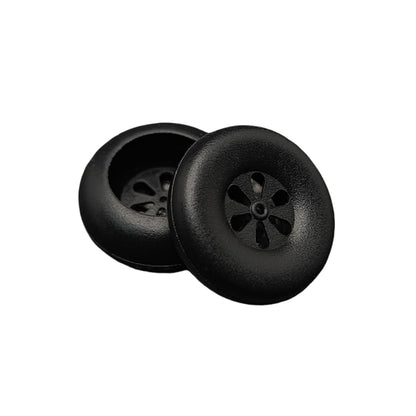 4 Pair Earbud Cover Silicone Tips Replacement Ear Gels Buds Pad Instead of Sponge Cushion Full Skin Earpads for 18mm Flat Earphone Headphones 3.5mm Wired Earbuds