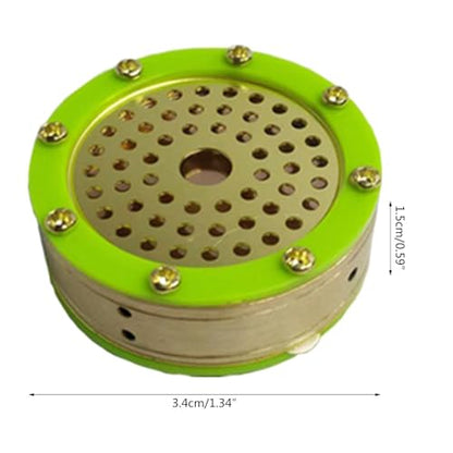 34 mm Diameter Microphone Large Diaphragm Cartridge Core Capsule 0.4 Microns Thickness for Studio Recording Condenser