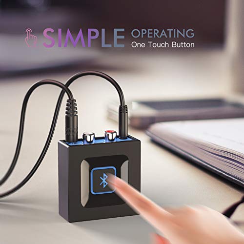 Esinkin Wireless Audio Receiver for Music Streaming Sound System Works with Smart Phones, Tablets and Car, Wireless Adapter for Speakers - size: Small