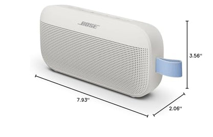 Bose SoundLink Flex Bluetooth Speaker (2nd Gen) - Portable Outdoor Speaker with Hi-Fi Audio, Waterproof and Dustproof, USB-C, Up to 12 Hours Battery Life, Fog Grey - Limited Edition Color - color: Fog Grey