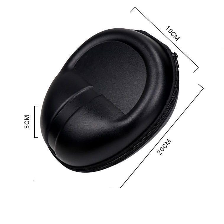 Hard Shell Headphone Case for Sony MDR7506 MDR-ZX770BT MDR-XB950BT WH-CH720N, Beats Solo3, Audio-Technica ATH-M50X ATH-M40x ATH-M30x, JVC, Skullcandy, JBL, Sennheiser Over Ear Headphones Headset Case