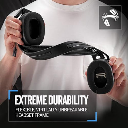 RIG 800 PRO HS Wireless Gaming Headset & Multi-Function Base Station PS5 | Low-latency 2.4GHz wireless for PlayStation PS4, PS5, PC, Mac, USB – Multiplatform - 60 Hour Battery - Flip-to-Mute Mic