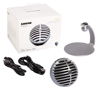 Shure MV5 Digital Condenser Microphone Bundle