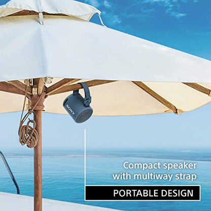 Sony SRS-XB13 EXTRA BASS Wireless Bluetooth Portable Speaker, Light Blue - color: Light Blue