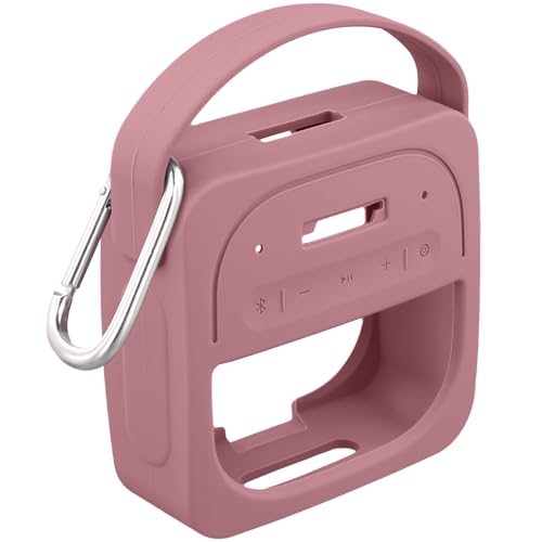 Silicone Cover for Bose SoundLink Micro 2nd Bluetooth Speaker | Scratch-resistant, Unhindered Sound, Silicone Construction, Portable Carrying Silicone Cover, Pink Silicone Cover - color: Pink Cover