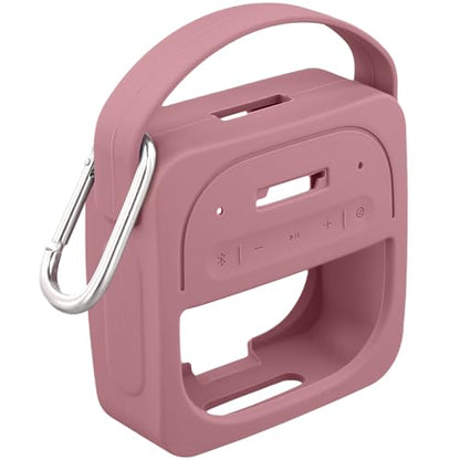 Silicone Cover for Bose SoundLink Micro 2nd Bluetooth Speaker | Scratch-resistant, Unhindered Sound, Silicone Construction, Portable Carrying Silicone Cover, Pink Silicone Cover - color: Pink Cover