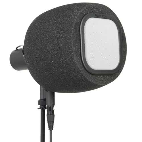 SoundBox 7B Top Address Microphone Isolation Booth, Dual Layer Metal Filter
