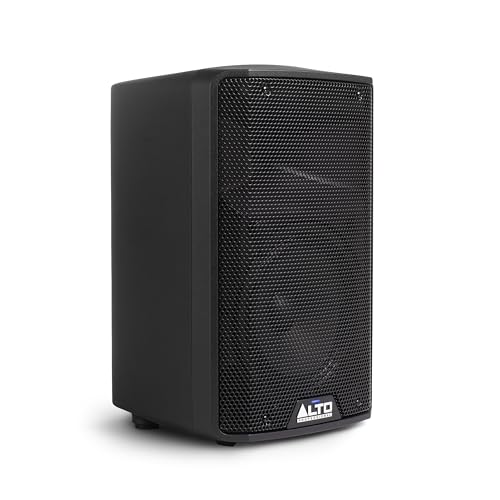 Alto TX408 350W 8" Powered PA Speaker | TWS Bluetooth, 2-Channel Mixer, and Monitor Mode for Bands, DJs, Rehearsals, and Venues - size: 8" PA Speaker