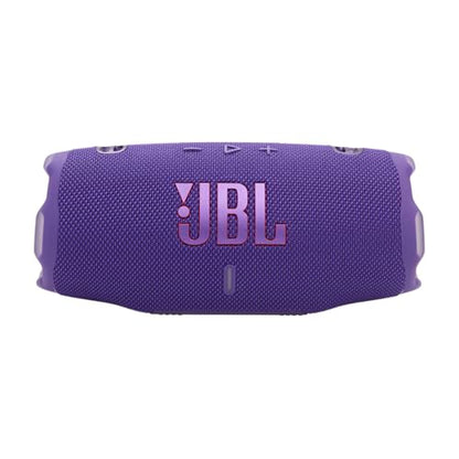 JBL Charge 6 - Portable Waterproof & Drop-Proof Bluetooth Speaker, Bold JBL Pro Sound with AI Boost, 28Hrs of Playtime, Built-in Powerbank & Comes with a Sturdy/Removable Carrying Strap (Purple) - color: Purple