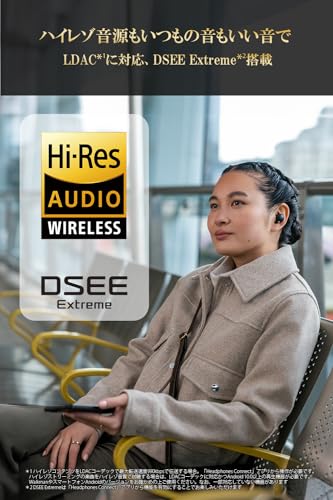 Sony WF-1000XM5 True Wireless Noise-Canceling Earbuds, Alexa Built-in, Bluetooth, in-Ear Headphones, Up to 24h Battery, Quick Charge, IPX4, Works with iOS & Android - Silver/Gold International Version - color: Silver