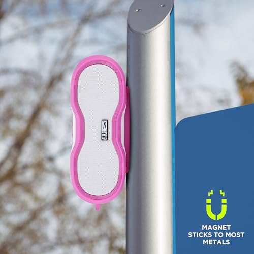 Altec Lansing - Portable Bluetooth Speaker, Waterproof IP67 - color: Barbie Pink/White, size: Medium