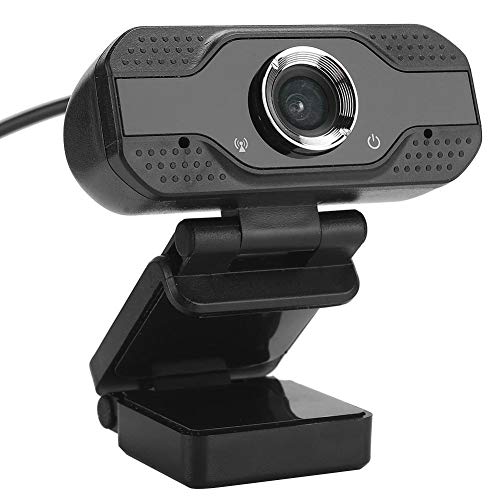 V BESTLIFE Full 1080p Webcam with Microphone for Desktop,USB Online Class Computer Camera,Plug and Play Web Cam Mount Built in Pickup