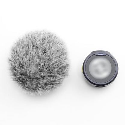 LEFXMOPHY for Hollyland Lark M2 Windscreen, Furry Wind Muff Deadcat Cover 2-Pack Grey - color: GREY
