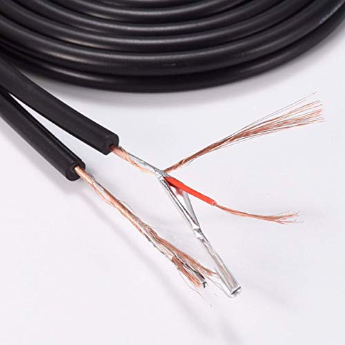 AV Extension Cable,2RCA Extension Cable Male to Female,2RCA Male to 2RCA Female Stereo Audio Cables (50FT) - size: 50FT