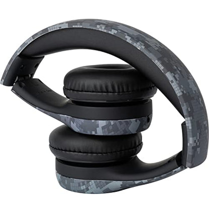 Snug Play+ Kids Headphones with Volume Limiting for Toddlers (Boys/Girls) - Black Digi Camo - color: Black Digi Camo, size: One Size