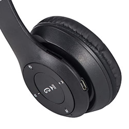 Pongnas Foldable Over Ear Gaming Headphones with Stereo Sound Lightweight Comfort Design Noise Isolating Ear Cups Mic Monitoring RGB Lighting Fit for PC Laptop
