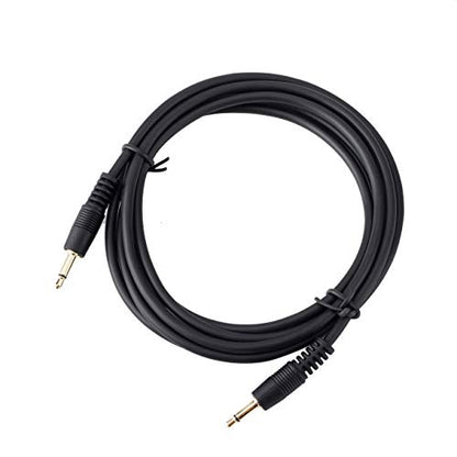 TENINYU 3.5mm Mono Cable - 12V Trigger, IR Infrared Sensor Receiver Extension Extender, 3.5mm 1/8" TS Monaural Mini Mono Audio Plug Jack Connector Male to Male Cable (6FT) - size: 6FT