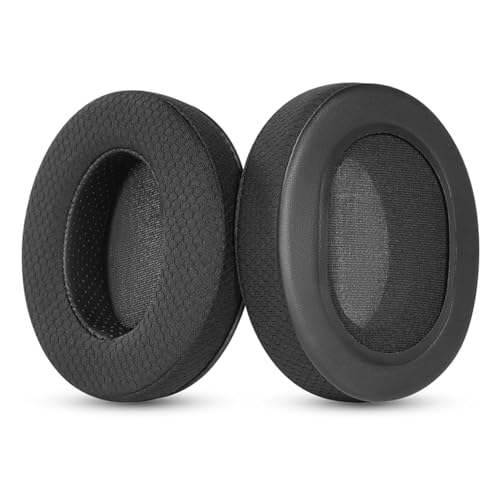 SRH440A Replacement Ear Pads Headband for Shure SRH840 Headset | Cushions with Mesh Fabric,for SRH940 SRH1540 Headset Parts-Black