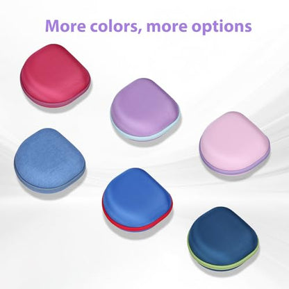 Kids Headphone Case for iClever/Candy Bila, Purple Mint(Case Only) | for Acer/iClever BTH12 HS19 BTH22 BTH20 BTH18 BTH26/JBL Junior 320/MIDOLA/JoySpark/EarFun/ADOOPE/IMYB/JLab Kids Headphone - color: Purple-Mint Green