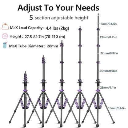 FreeSea MT-Zero Aluminum Photography Light Stand, Mini Portable Tripod