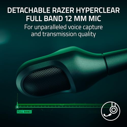 Razer BlackShark V3 Pro Wireless ANC PlayStation Gaming Headset, White | Full Band Mic, 50mm Drivers, 2.4 GHz, Bluetooth, 3.5mm, Works with PC, Mac, Nintendo Switch, Smartphone, 70 Hr Battery - color: White, style: PS5