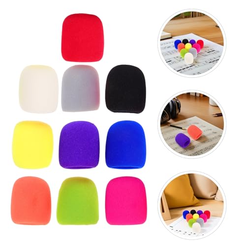 Thick Microphone Sponge Covers 20pcs Xmas for Home Ktv Singing