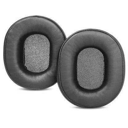 Ear Pads Replacement Compatible with Senal SMH-1000 SMH-1200 Monitor Headphones Earpads Ear Cushions Protein Leather Black