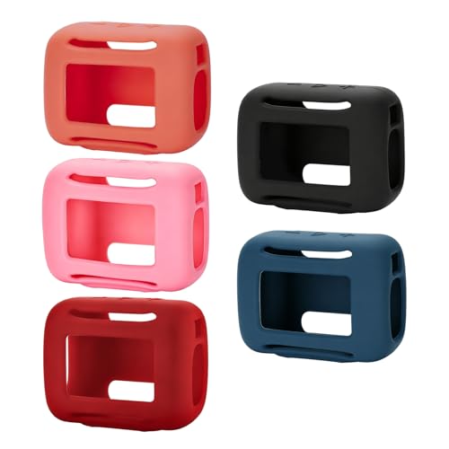 Protective Silicone Sleeve Case for GO 5 Bluetooth-Compatible Speakers, Shockproof and Cover Speakers Protector - color: Blue
