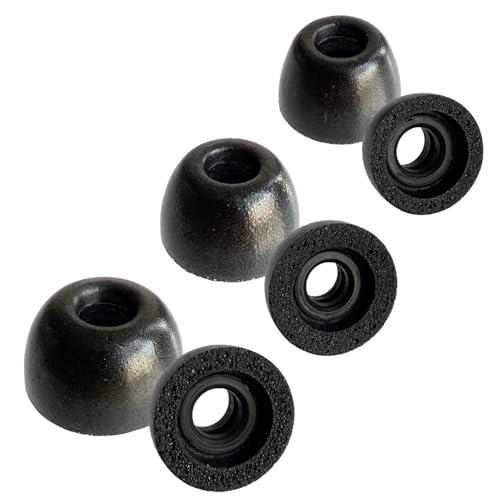 Replacement Memory Foam Eartips for TOZO/Soundcore/Moondrop Earbuds