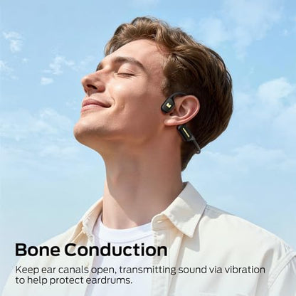 Monster Open Ear BC300 Swimming Headphones, Open-Ear Bone Conduction Headphones, Bluetooth 6.0 & 32GB MP3, IPX8 Waterproof Sport Earbuds with 10H Playtime (Black)