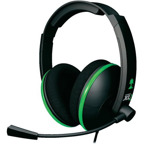 Turtle Beach - Ear Force XL1 Gaming Headset - Amplified Stereo - Xbox 360 - color: Black/Green