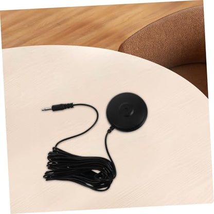 Calibration Microphone for Audio Tuning Measurement Mic for Desktop Conference and Theater Systems 3.5mm Plug, 2-Pole Mono Straight Plug Precise Voice Pickup Noise Reduction