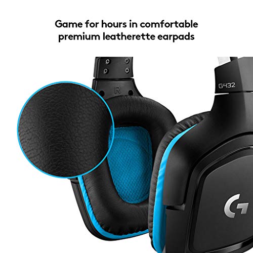 Logitech G432 Wired Gaming Headset - Black