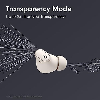 Beats Studio Buds + with Apple 20W USB-C Power Adapter - Ivory - color: Ivory, style: With Power Adapter