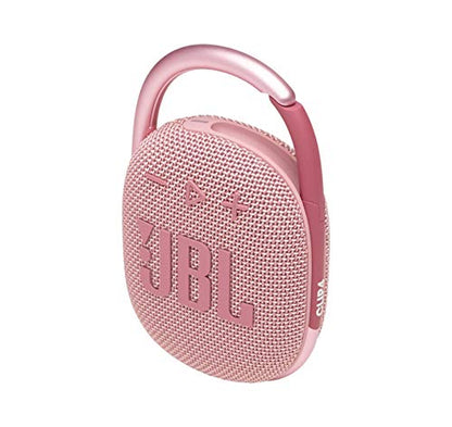 JBL Clip 4 Portable Bluetooth Speaker (Pink) + Bundle with divvi! Protective Hardshell Case (Black) - color: Pink
