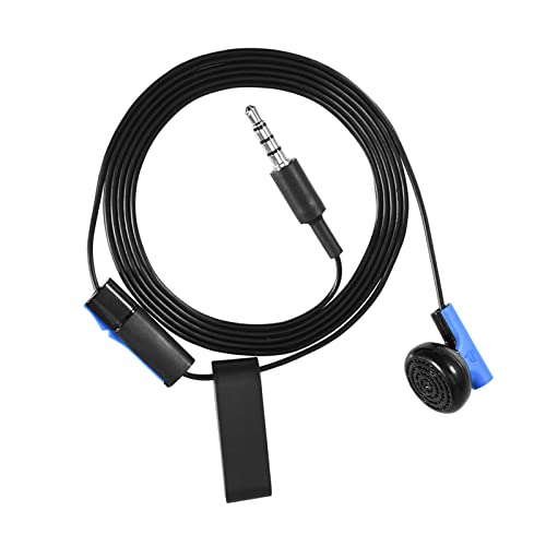 Earbuds with Mic,Ps5 Single Ear, Headset w Mic for Headset Ps6 4 Controller 3.5mm Gaming Earphone Headphone