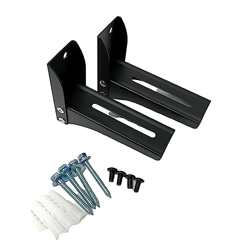 Metal Wall Mount Brackets for Black Bose 151 Speaker - Pair