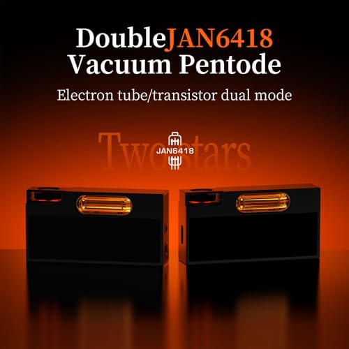 SHANLING UA7 Portable Headphone Amplifier USB DAC AMP Dongle with Dual JAN6418 Tubes, High-End Tube Flavoring Hi-Fi Sound, Support 768kHz/32bit DSD512, 577mW Output, 3.5mm+4.4mm Jack, Black - color: Black