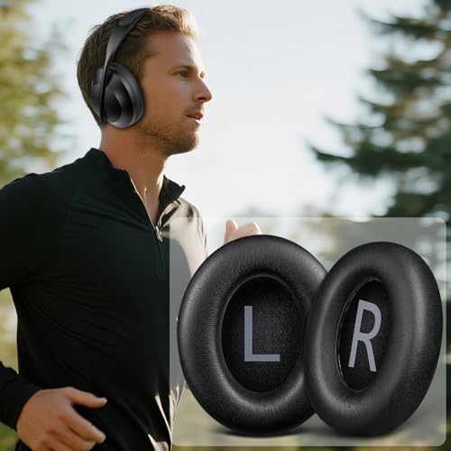 SOULWIT Earpads for Bose 700(NC700/NC 700) Headphones - Black - color: Black