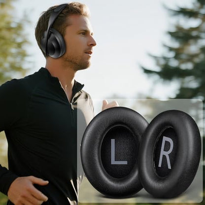 SOULWIT Earpads for Bose 700(NC700/NC 700) Headphones - Black - color: Black