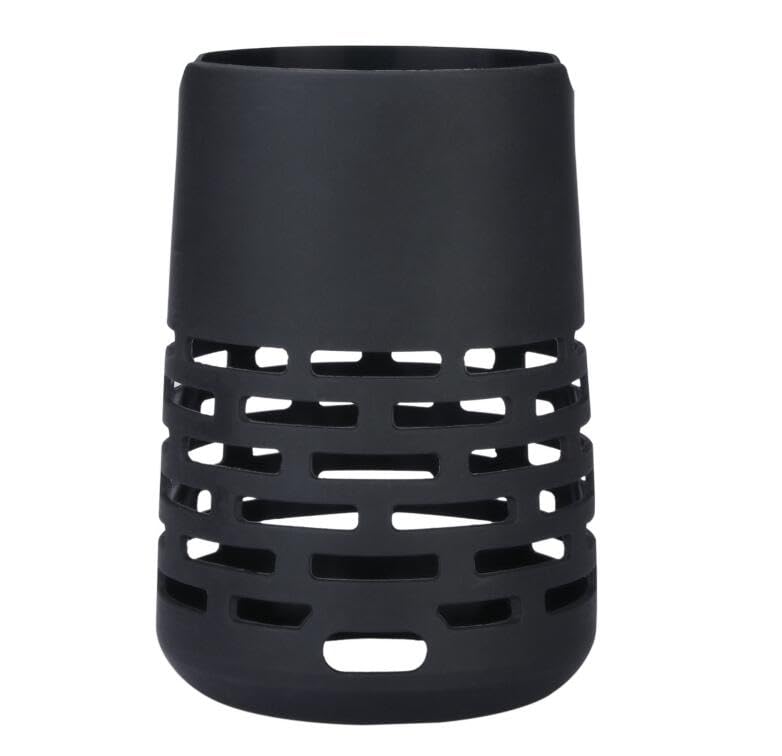 Coyktonty Carry Case Protective Pouch Sleeve Cover Protector for Bose Soundlink Revolve+ Bluetooth Speaker (Black) - color: Black