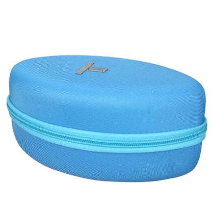 Tourmate Hard Case for iJoy Lilo & Stitch Headphones, Blue, Case Only | Shockproof EVA shell, fits iJoy Lilo & Stitch foldable headphones, soft lining, mesh pocket for cable, blue, travel case - color: Blue