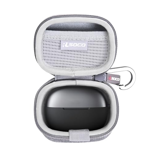 RLSOCO Protective Case for SHOKZ OpenDots 2/OpenDots ONE/OpenDots Air Open-Ear Headphones Wireless Bluetooth Earbuds - Grey (Case Only) - color: OpenDots ONE Case Grey