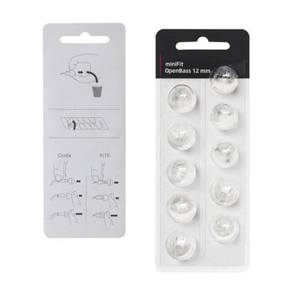 for Oticon Hearing Aid Supplies,Open Bass 12MM/20PCS,Hearing Aid Domes - size: 12MM OPEN BASS VENT
