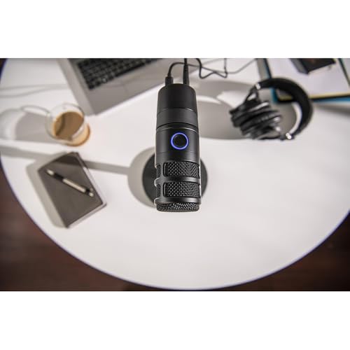 Audio-Technica AT2040 Hypercardioid Dynamic Podcast Microphone Bundle with 2 YR CPS Enhanced Protection Pack