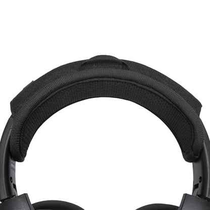 Headband Cushion Cover Compatible with TaoTronics TT-BH040, BH046, BH047,BH055, BH060, BH085,BH090, BH22, 6mm Thick Cushion for Pressure Relief, No Wobble Zipper Slider, with Hanging Loop